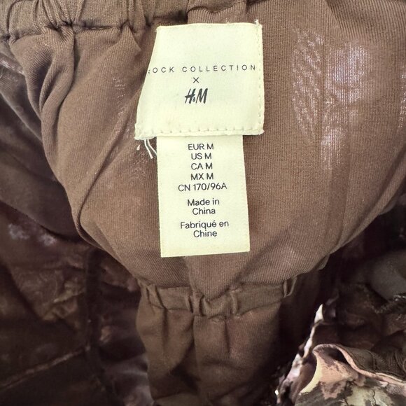 Brock Collection X H&M Floral Ribbon Tie Up Top, Women's Medium - Picture 5 of 5